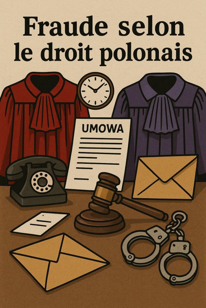 Avocat en Pologne – expertise pour escroquerie et fraude commerciale