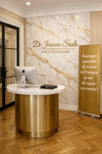 Pourquoi consulter un avocat en Pologne avant de signer un contrat avec une entreprise ou un employeur polonais ?